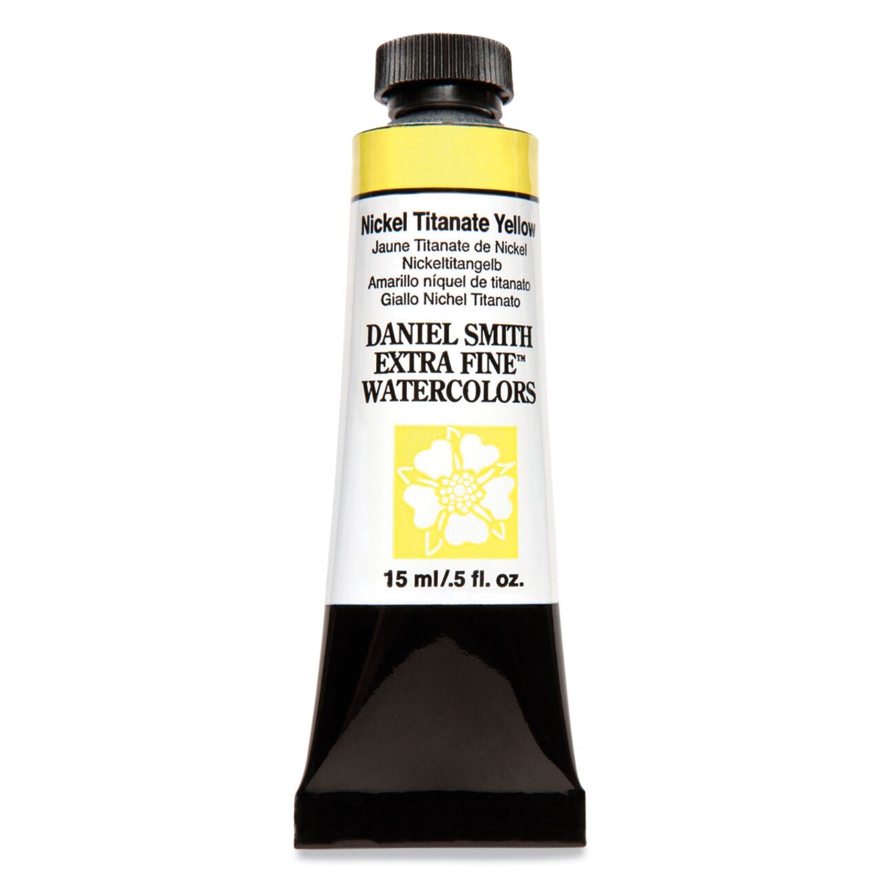 Daniel Smith Extra Fine Watercolor - Nickel Titanate Yellow, 15 ml Tube